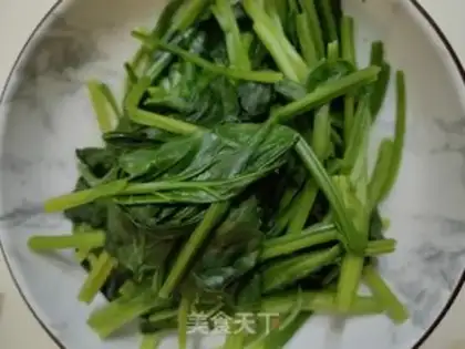 Make Water spinach step 5