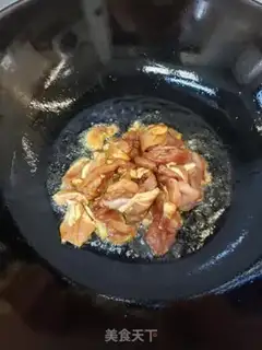 Make Lotus fried meat step 2