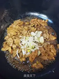 Make Lotus fried meat step 3