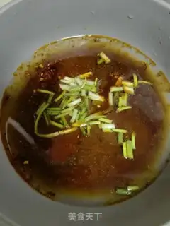 Make Sour spicy. Soup noodles step 3