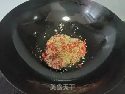 Make Garlic fan steamed mushrooms step 6