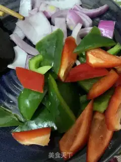 Make Gourd chicken step 2