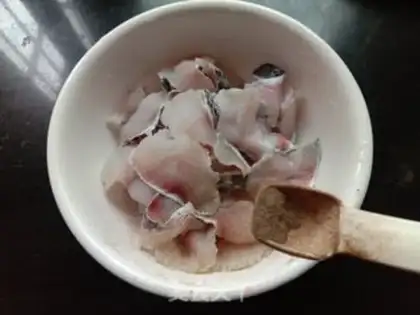Make Garlic black fish step 3