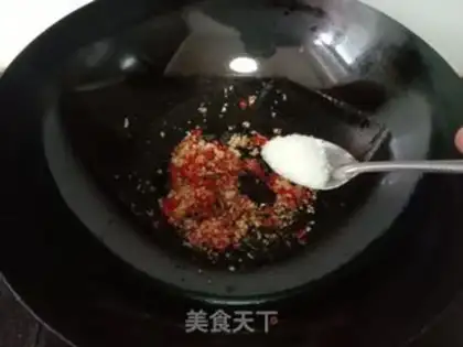 Make Garlic fan steamed mushrooms step 9