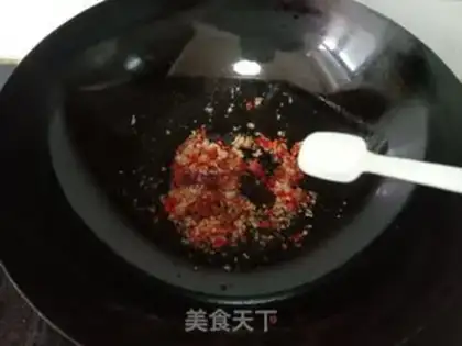 Make Garlic fan steamed mushrooms step 10