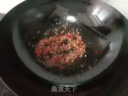 Make Garlic fan steamed mushrooms step 11