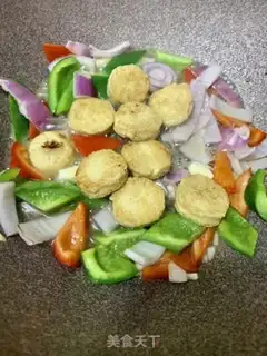 Make Gourd chicken step 7