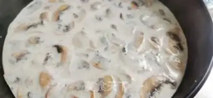Make Butter mushroom soup step 10