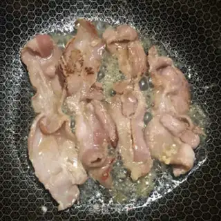 Make Bacon potato noodles step 1