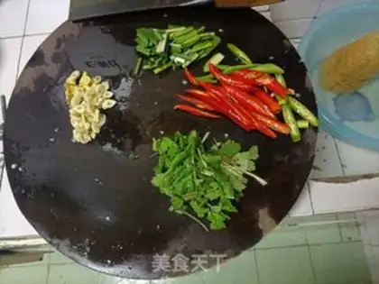 Make Red-burned mackerel step 2