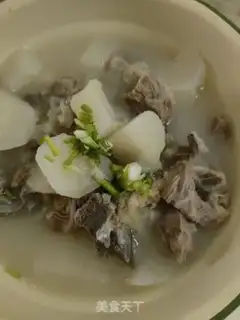 Make Lamb radish soup step 4