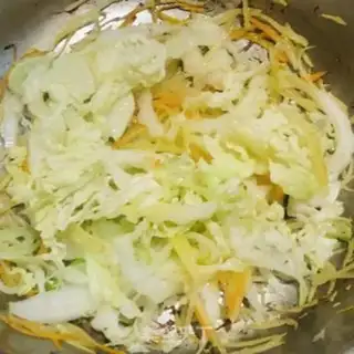 Make Bacon potato noodles step 4