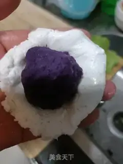 Make Potato rice cake step 8