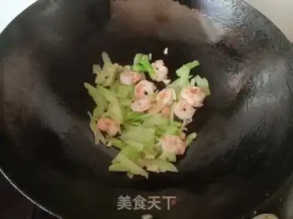 Make Shrimp with broccoli step 4