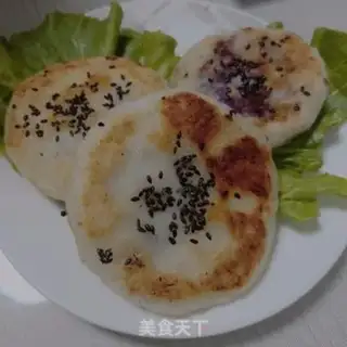 Make Potato rice cake step 12