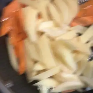 Make Bacon cabbage step 8