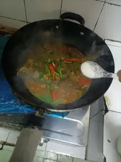 Make Red-burned mackerel step 18