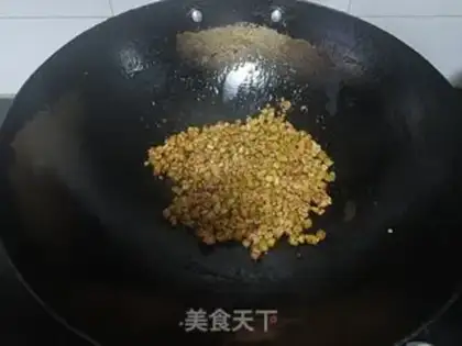 Make Sour bean corn powder step 6