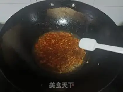 Make Sour bean corn powder step 8