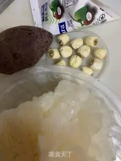 Make Coconut violet silver spoon step 0