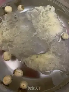 Make Coconut violet silver spoon step 1