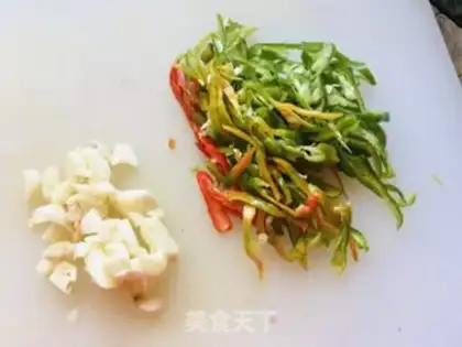 Make Twin pepper potatoes step 1