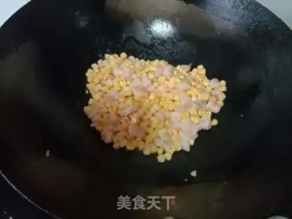 Make Corn shrimp step 3