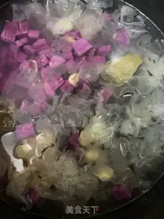 Make Coconut violet silver spoon step 4