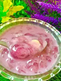 Make Coconut violet silver spoon step 5