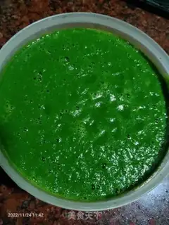 Make Homemade spinach noodles step 3