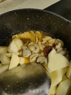 Make Potato intestines step 1