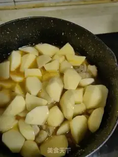 Make Potato intestines step 2