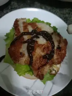 Make Chicken burger step 10