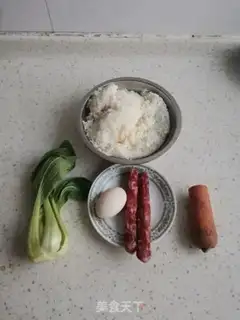 Make Weenie fried rice step 0