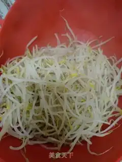 Make The green bean sprouts step 3