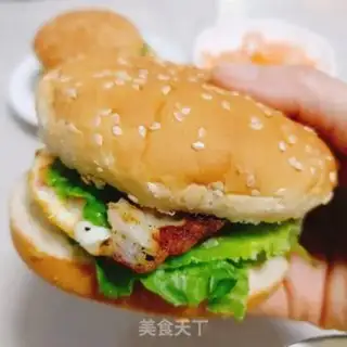 Make Chicken burger step 13