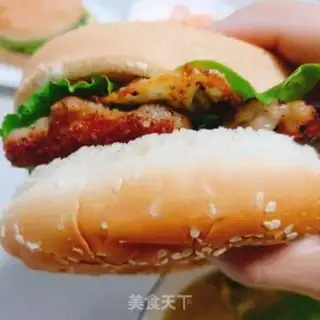 Make Chicken burger step 14