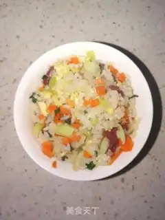 Make Weenie fried rice step 7
