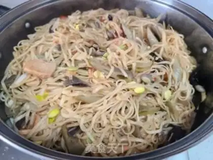 Make Plum noodles step 11