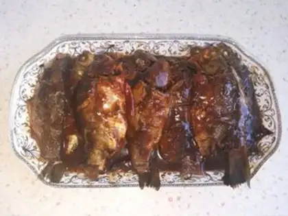 Make Red-burned minnow step 7