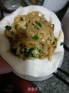 Make radish pancakes step 7