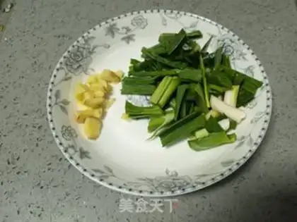 Make Crab noodles step 2