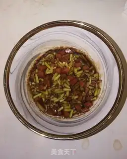 Make Ham and garlic step 5