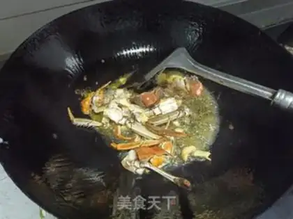 Make Crab noodles step 5