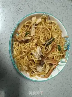 Make Crab noodles step 11