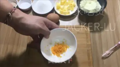 Make Orange loaf step 1