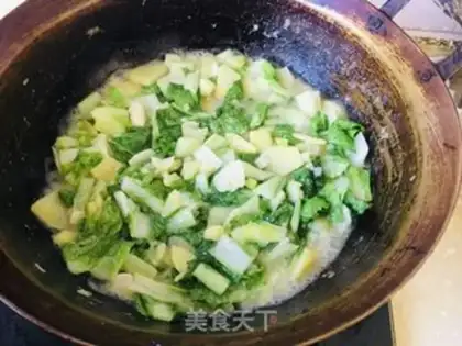 Make Potato mashed with cabbage step 7