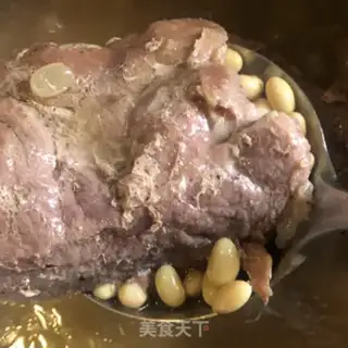 Make Plum meat with soybeans step 7