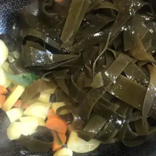 Make Plum meat with soybeans step 12