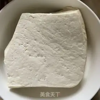 Make Tofu burn wood step 1